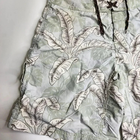 Patagonia Wavefarer Board Shorts Size 33 Palms Surf Beach Pool Swimsuit Trunks - Picture 4 of 8